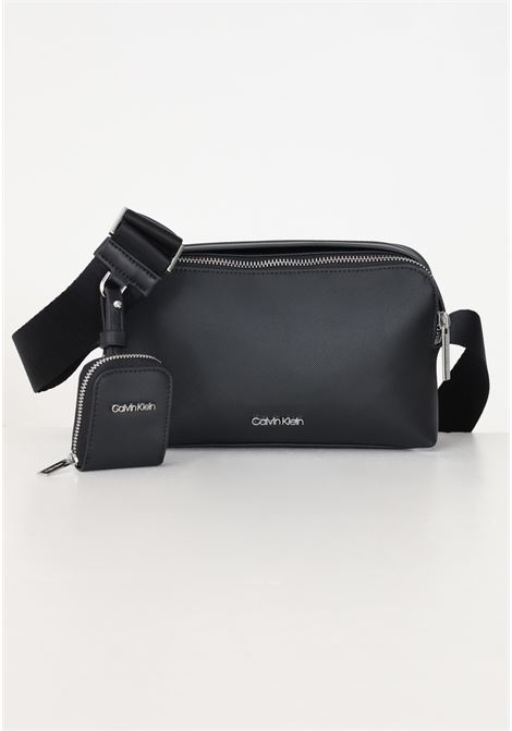 Women's black shoulder bag with coin purse CALVIN KLEIN | K50K511860BEH